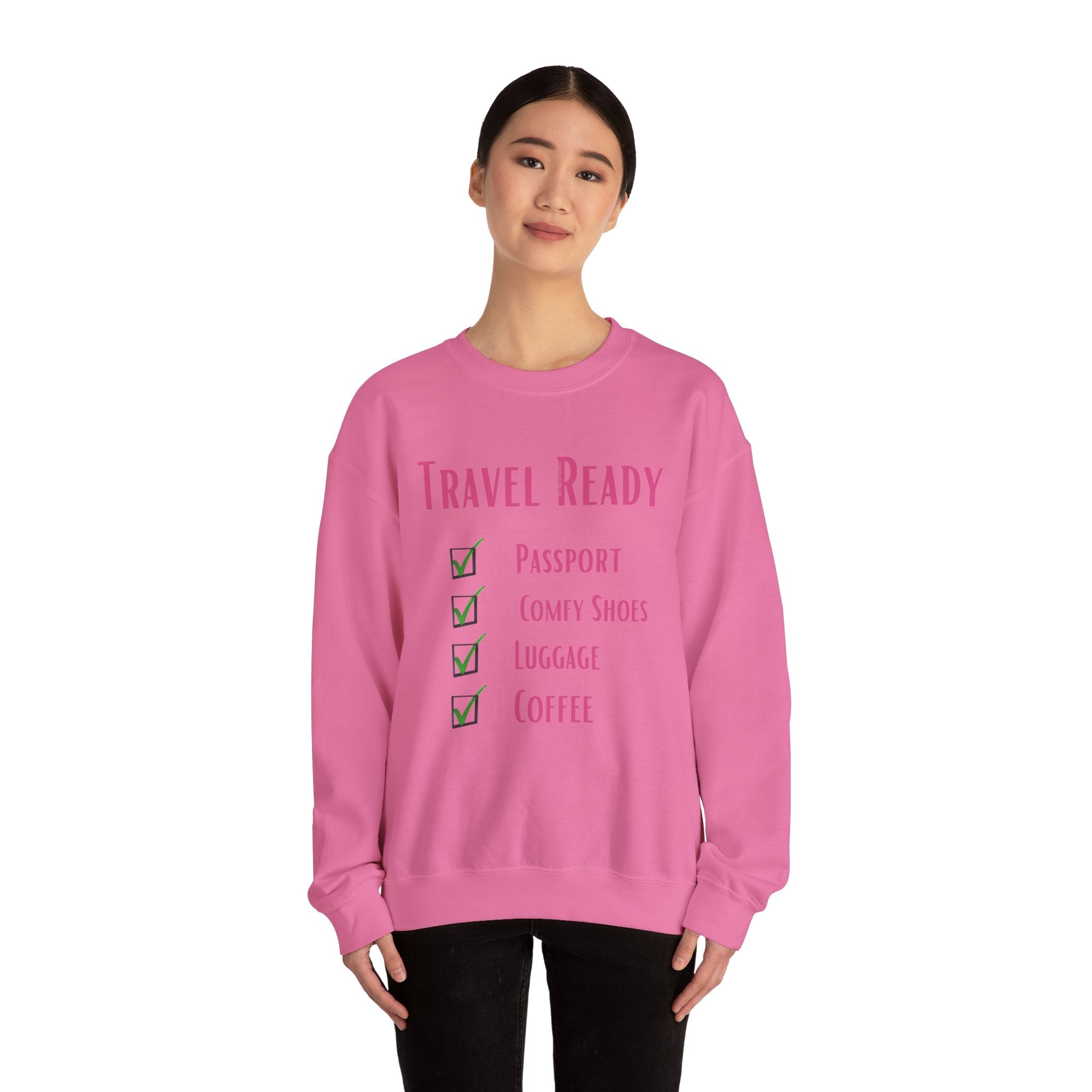 Travel Ready Unisex Heavy Blend™ Crewneck Sweatshirt